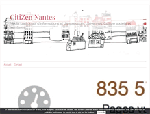 Tablet Screenshot of citizen-nantes.com